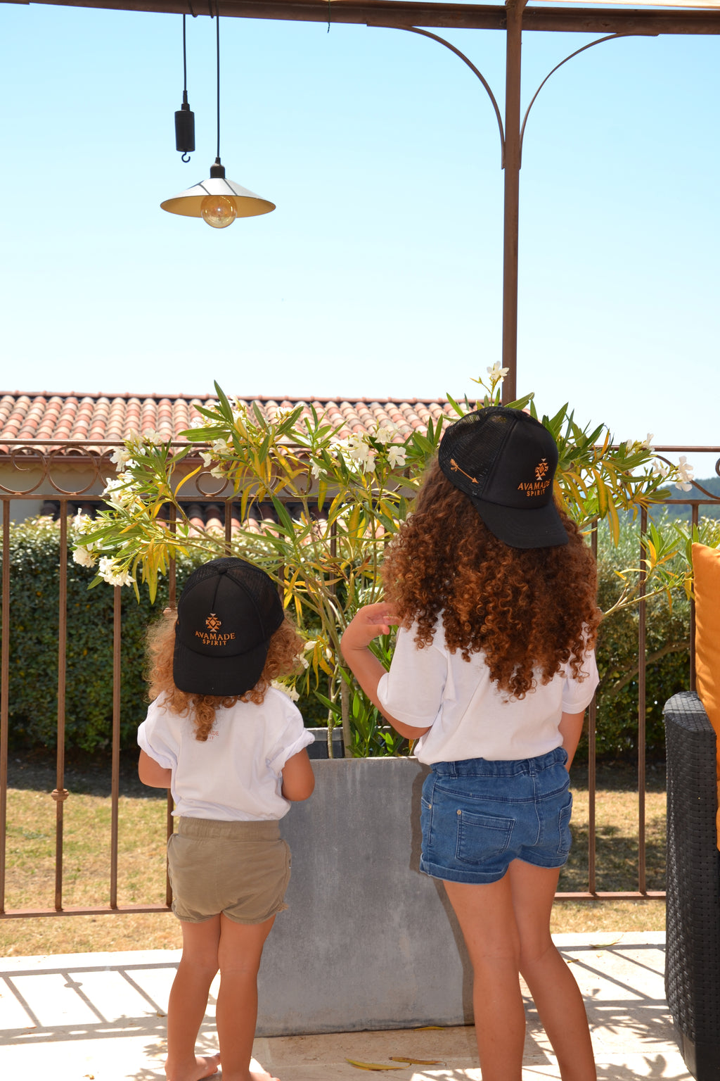 Spirit Cap Trucker Enfant — Casquette filet brodée