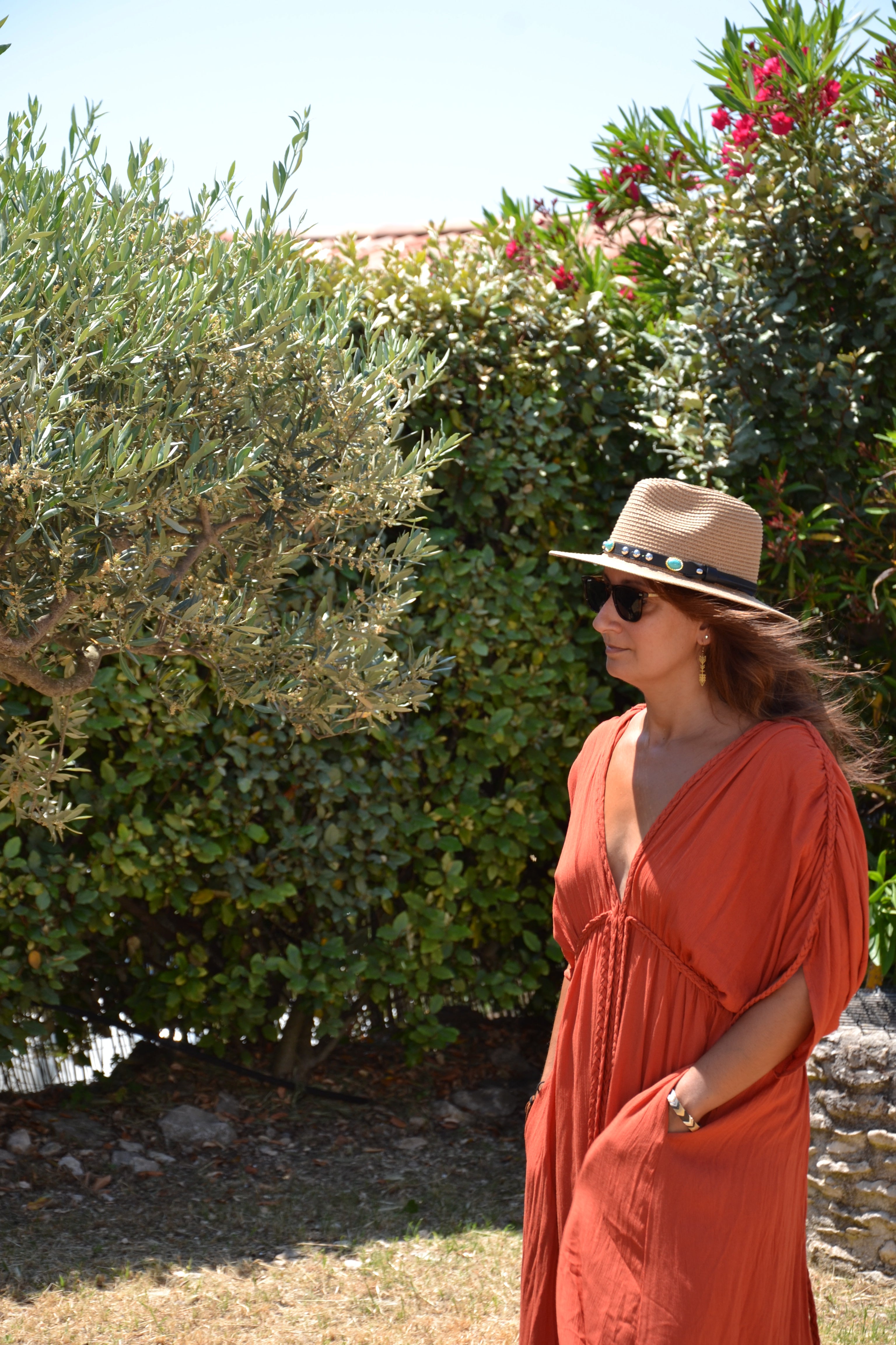 Terra Dress — Robe longue kaftan