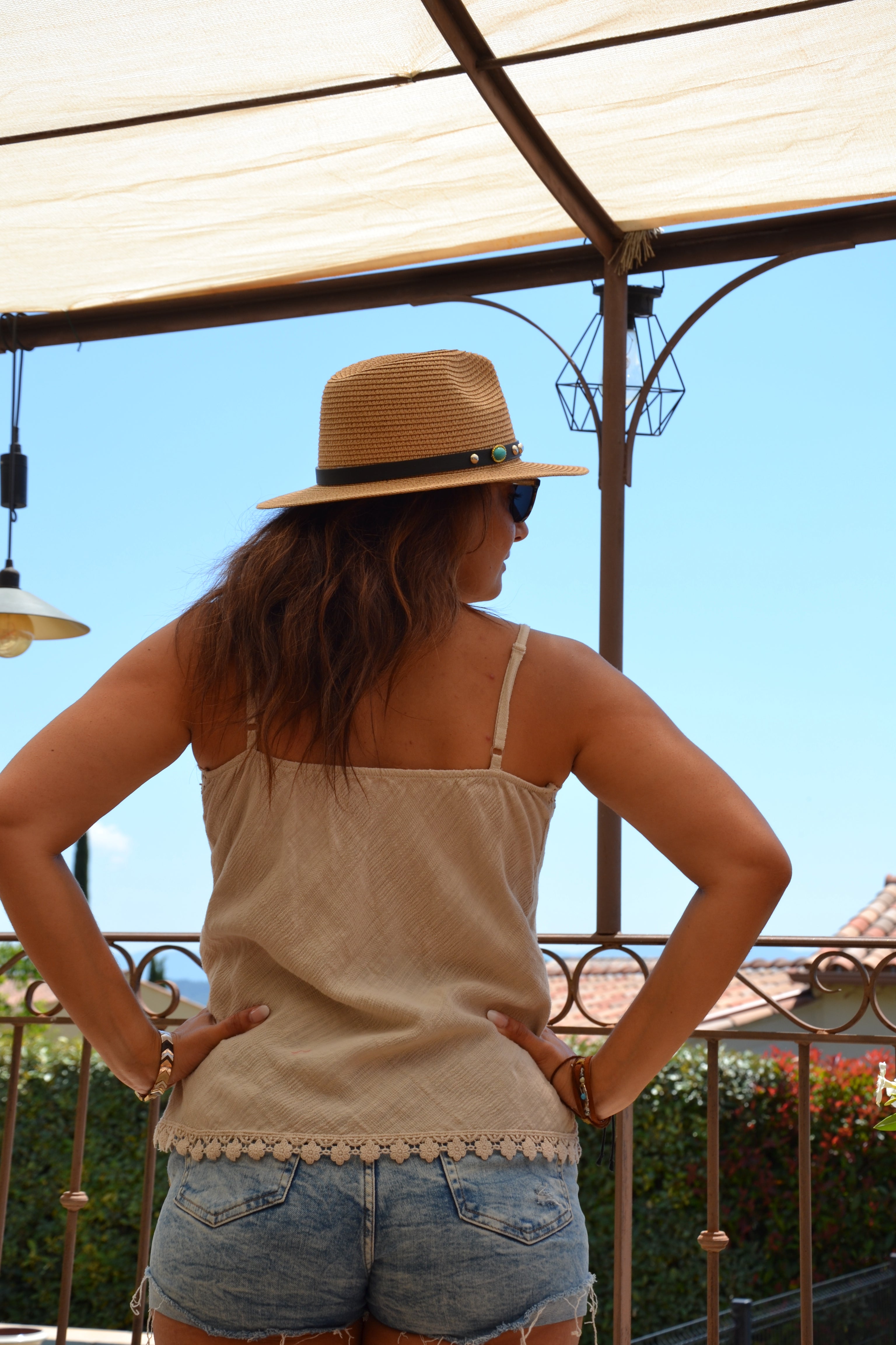 Débardeur Lin BOHO TANK - beige