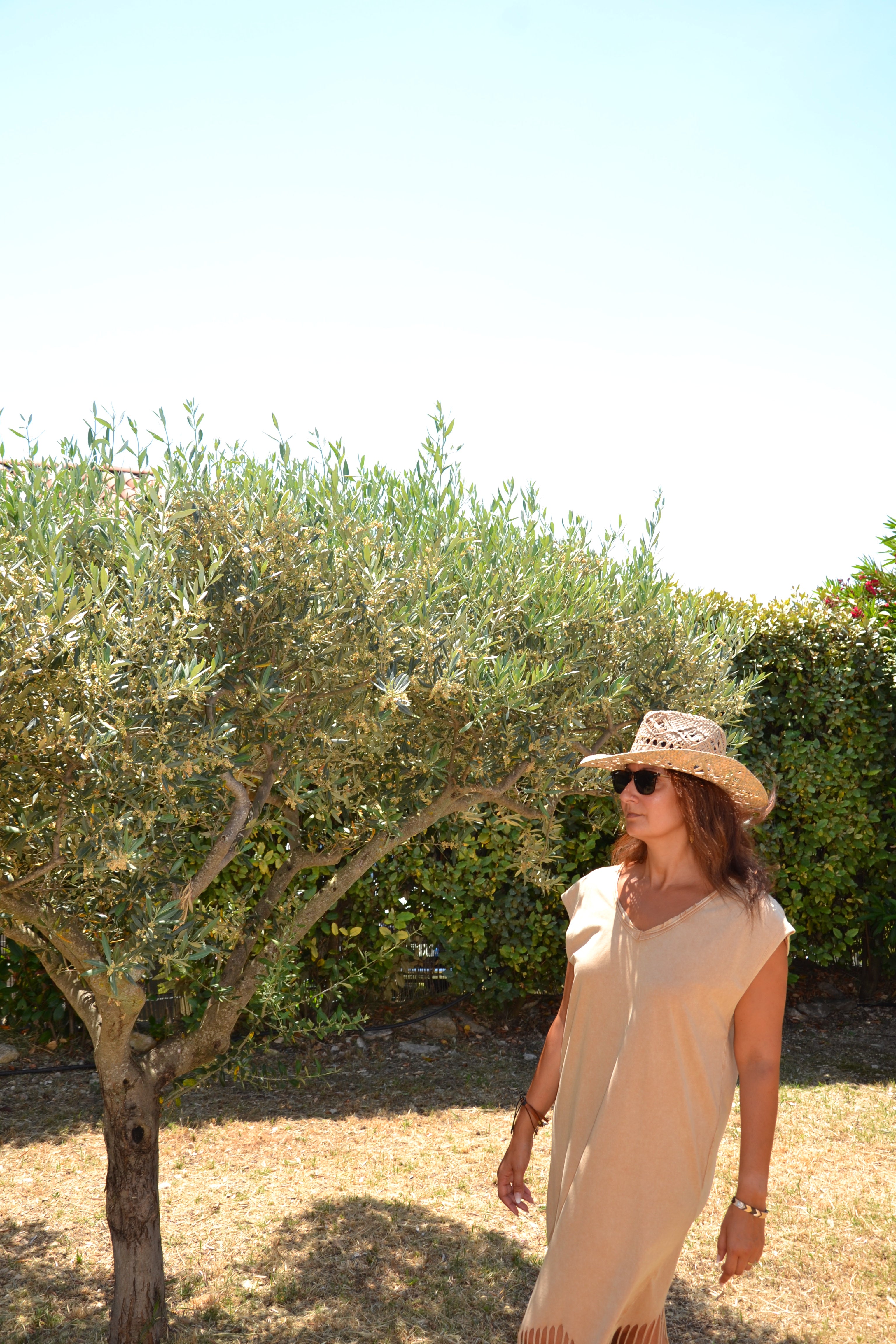 Sable Dress -Robe à franges · Modèle unique