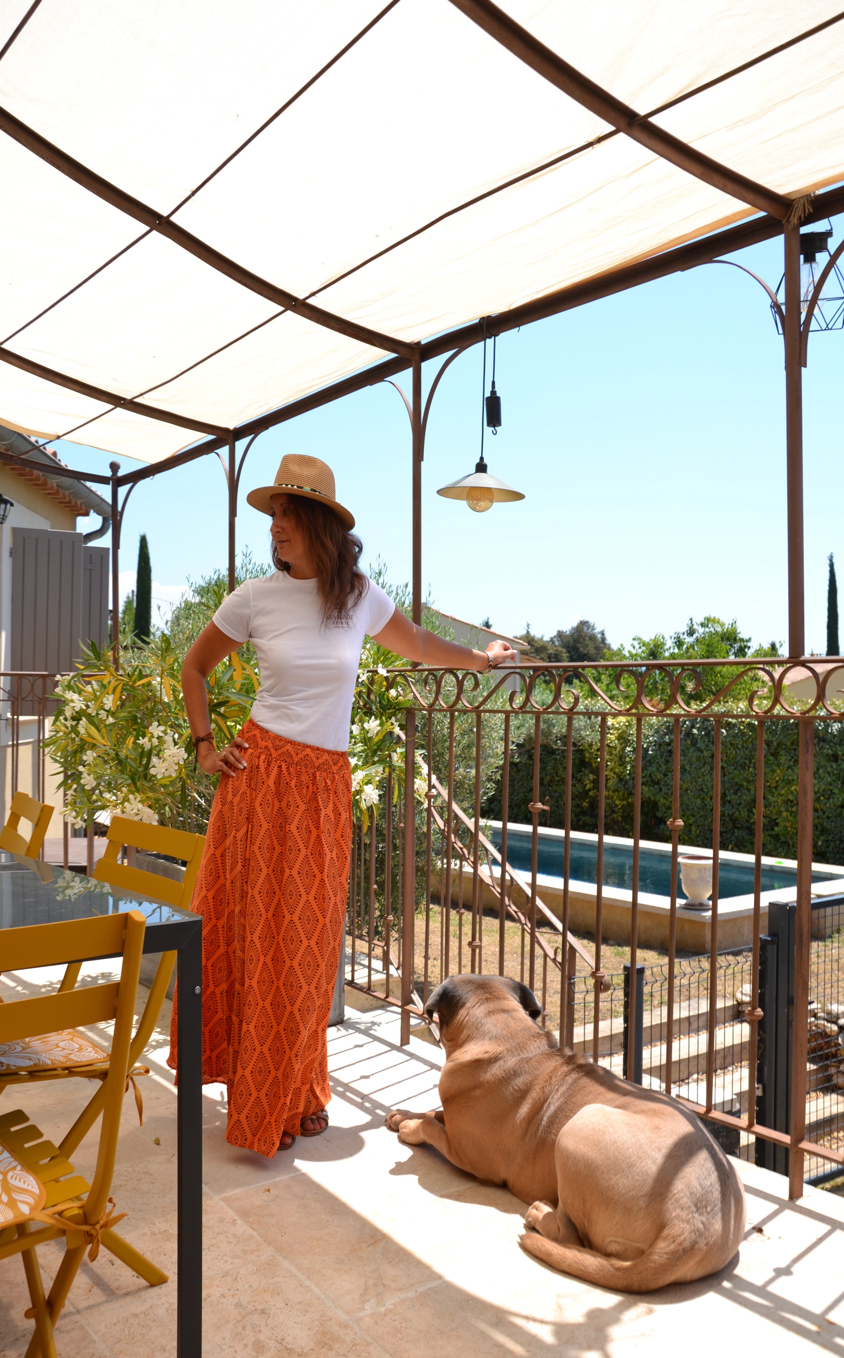 Solano Skirt — Jupe longue bohème